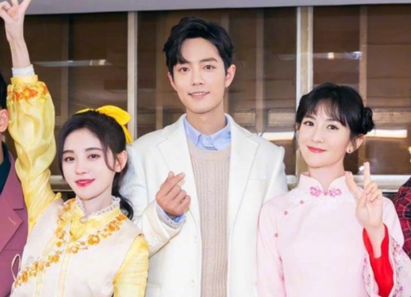 肖战张雨绮乘风破浪出尽风头,张雨绮谢娜近况