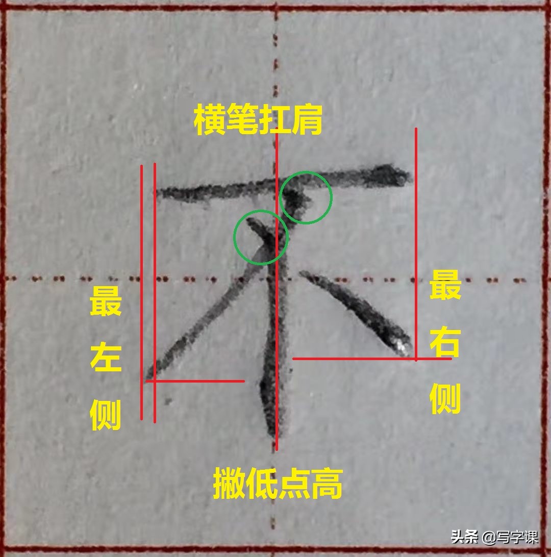 写字笔画笔顺间架结构精讲,赵老师硬笔书法常用字结构精讲