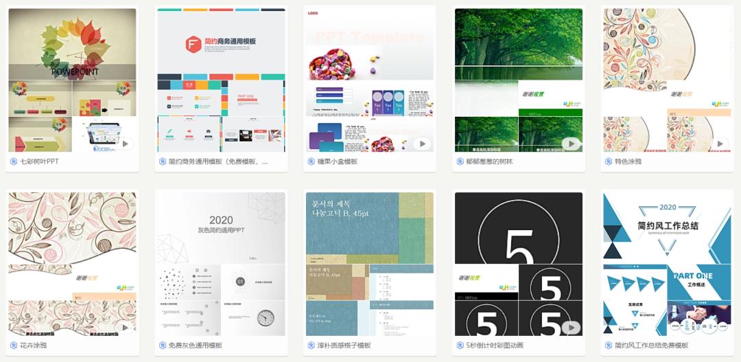 5个免费PPT模板网站，不花钱的高质量精美模板