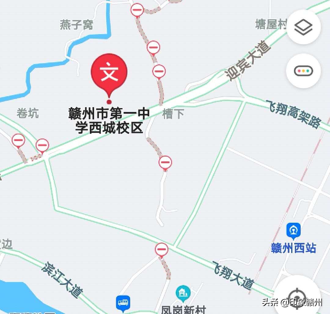 赣州市老城区有哪些中学,赣州中学属于哪个区