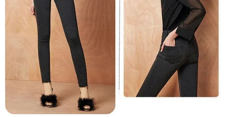 非常显瘦的一款魔术裤,高腰显瘦百搭魔术裤