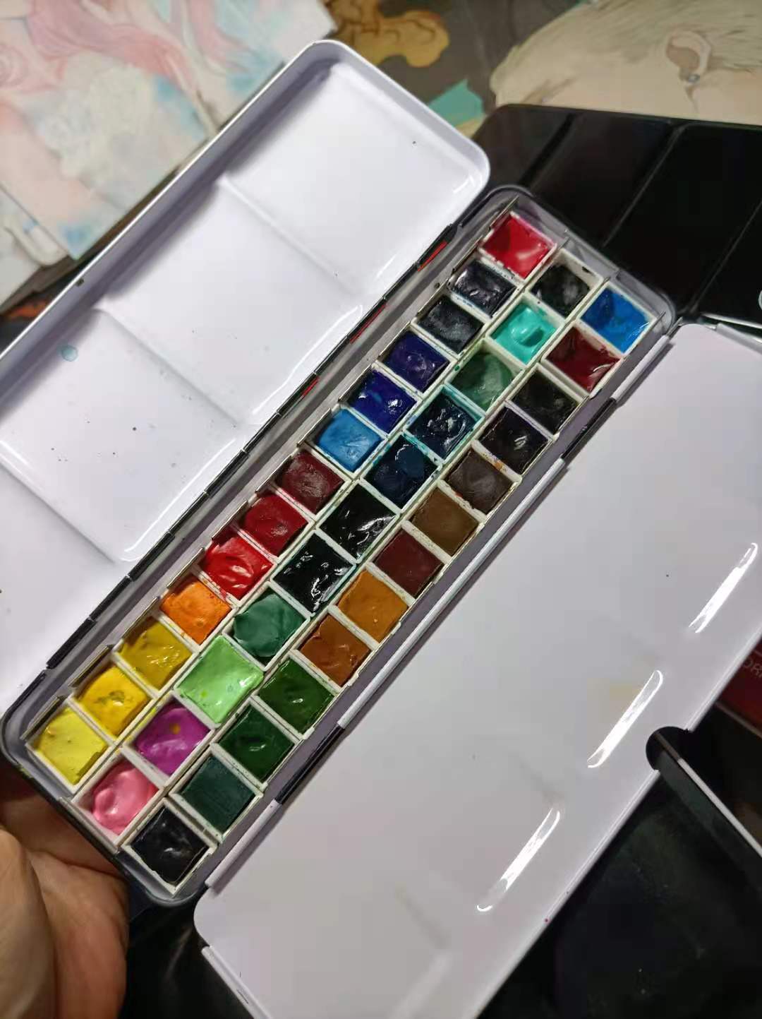 固体水彩颜料推荐初学便宜拼多多,大师级水彩颜料推荐有哪些