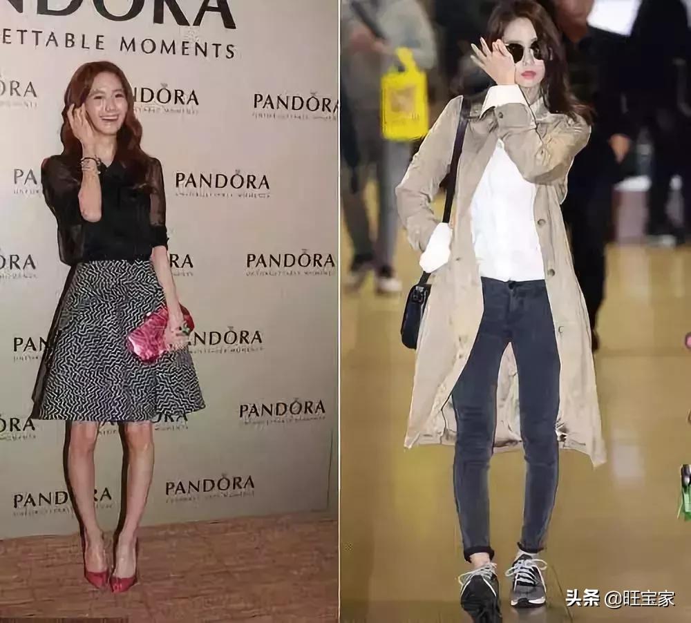 林允儿的o型腿,林允儿的o型腿走路