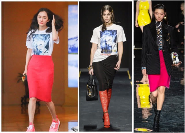 何穗杨幂穿的什么,杨幂黑色蓬蓬裙穿搭