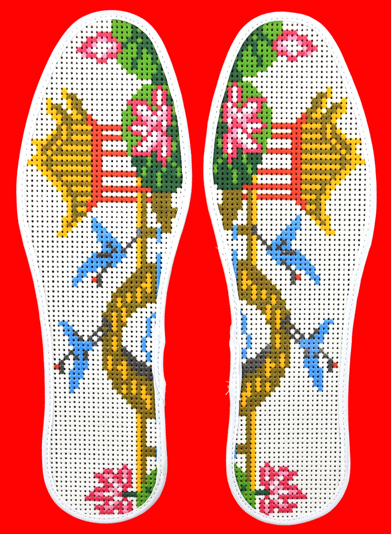 手工鞋垫图片,手工鞋垫千姿百态