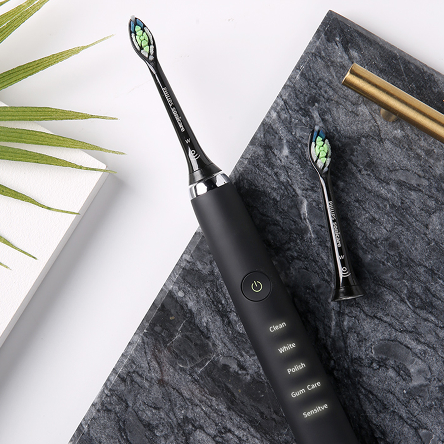 飞利浦电动牙刷成人圣诞新年礼物,飞利浦钻石亮白智能声波牙刷