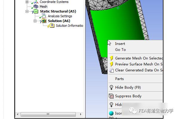 ansysworkbench网格划分如何操作,ansysworkbench网格划分步骤