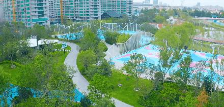 新区新建公园规划,主城区公园