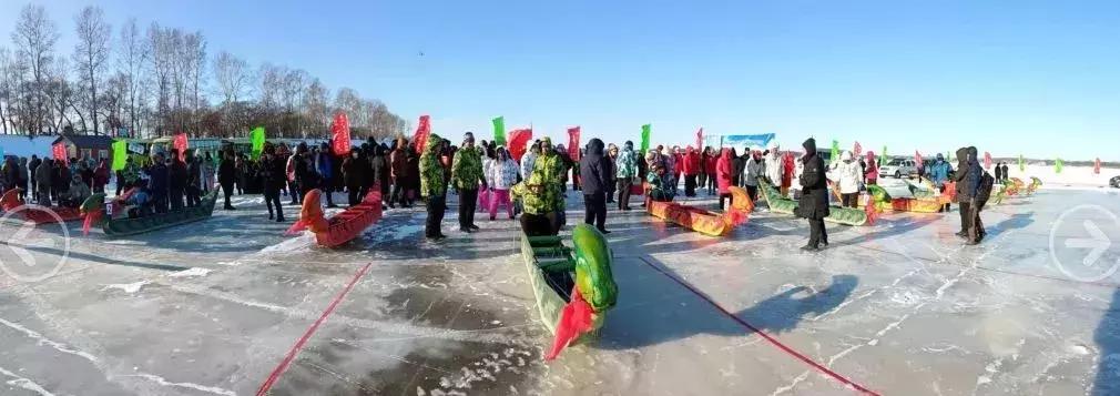 冰上龙舟赛火热开赛,冰上龙舟赛事视频