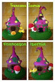 钩针梦幻小屋,钩针编织童话小屋视频教程