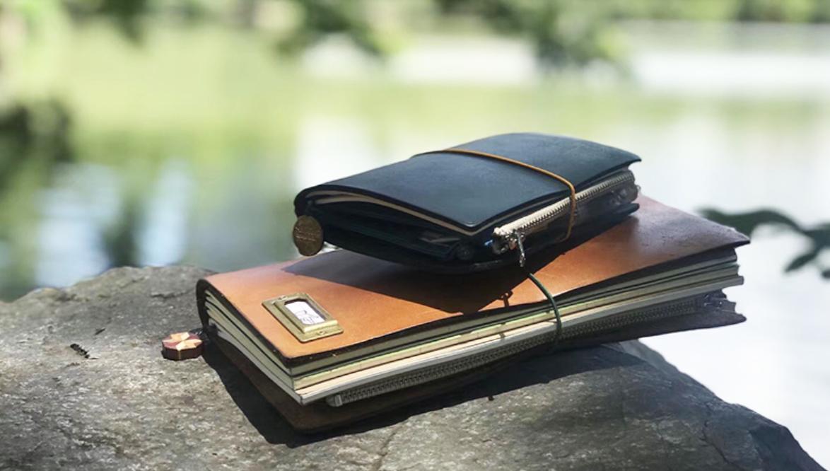 马克笔做手帐不用贴纸不用胶带,做手帐不用贴纸只用马克笔和笔