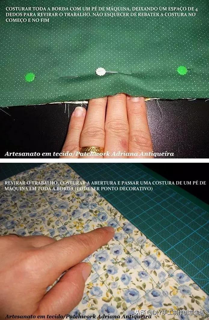 布艺收纳整理包,布艺收纳包制作教程