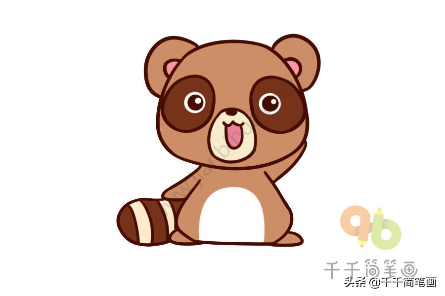 动物园里的动物简笔画简单又好看,各个国家的国宝动物小学生简笔画