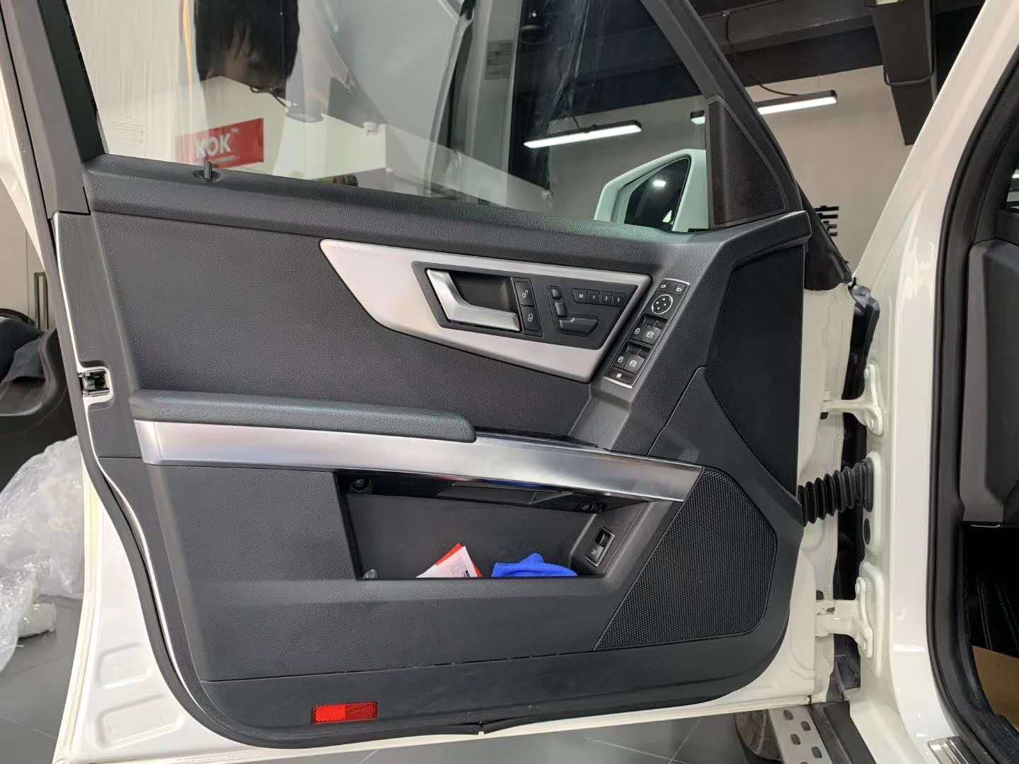 15款奔驰GLK300改装升级原厂全车岑木内饰分享