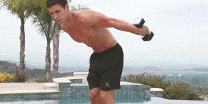 在家用哑铃怎么让身材更有型,一副哑铃就能教你在家练出好身材