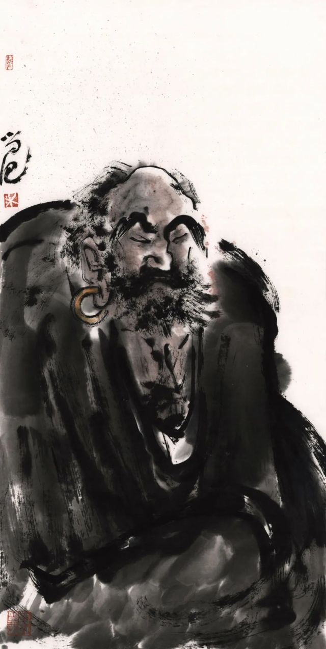 一念起陆尚绘达摩系列,一念起陆尚新绘达摩系列