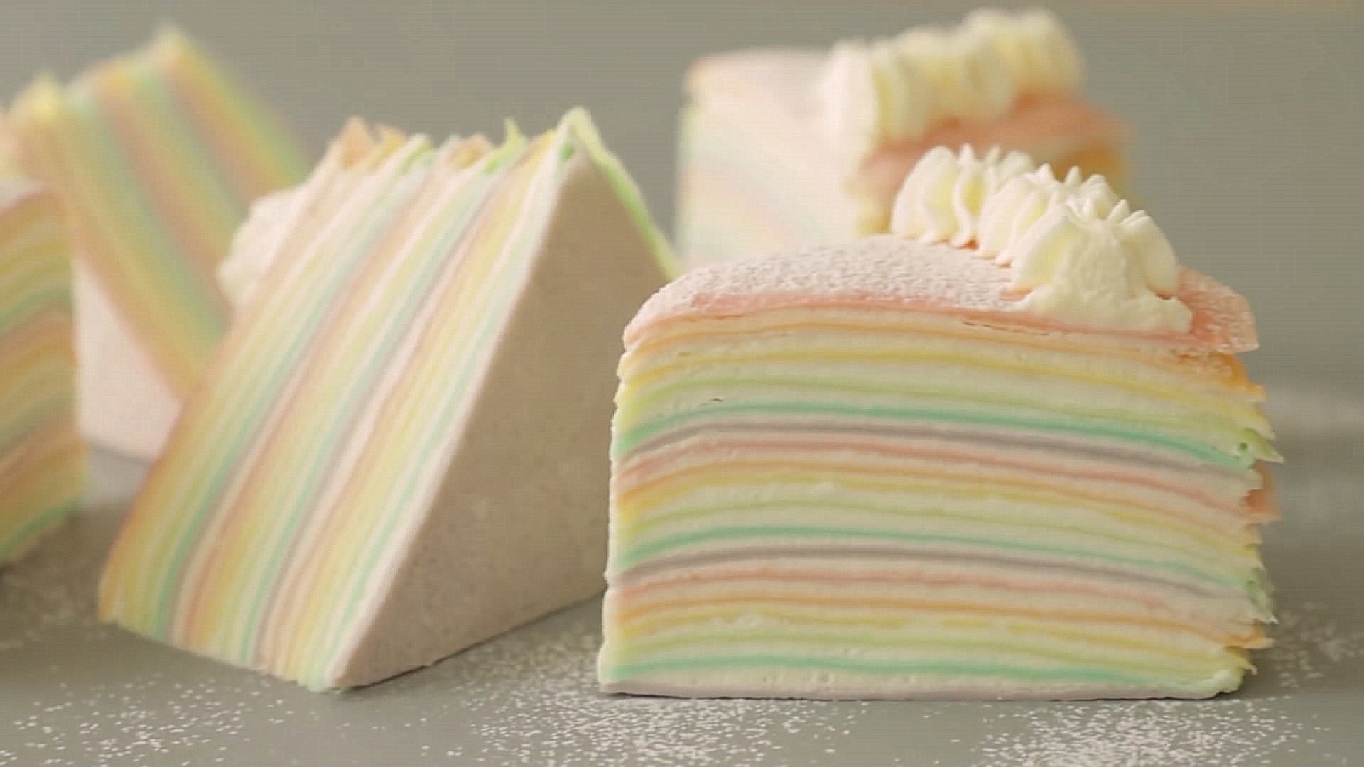 不需要奶油和烤箱的蛋糕教程,适合新手的奶油蛋糕