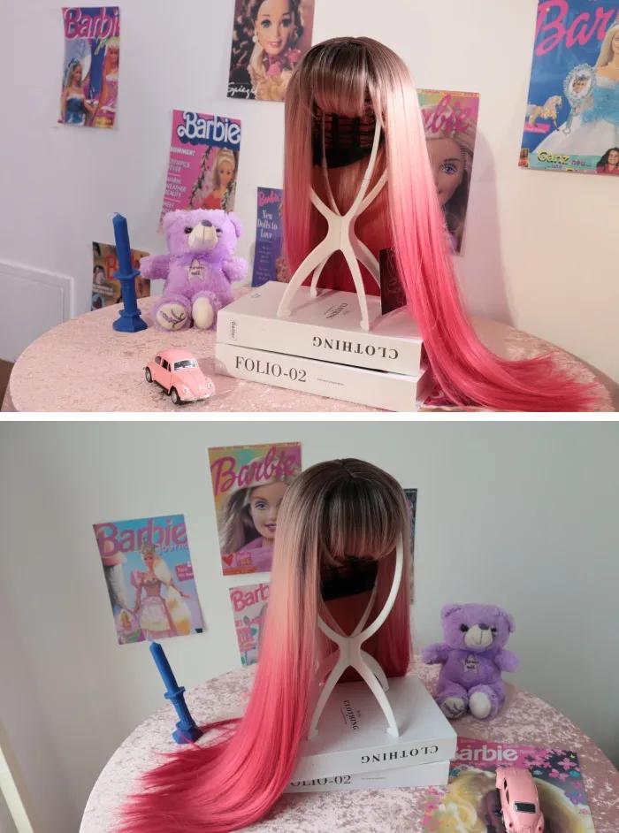 几千元的假发实际效果,为什么网上买的假发很便宜