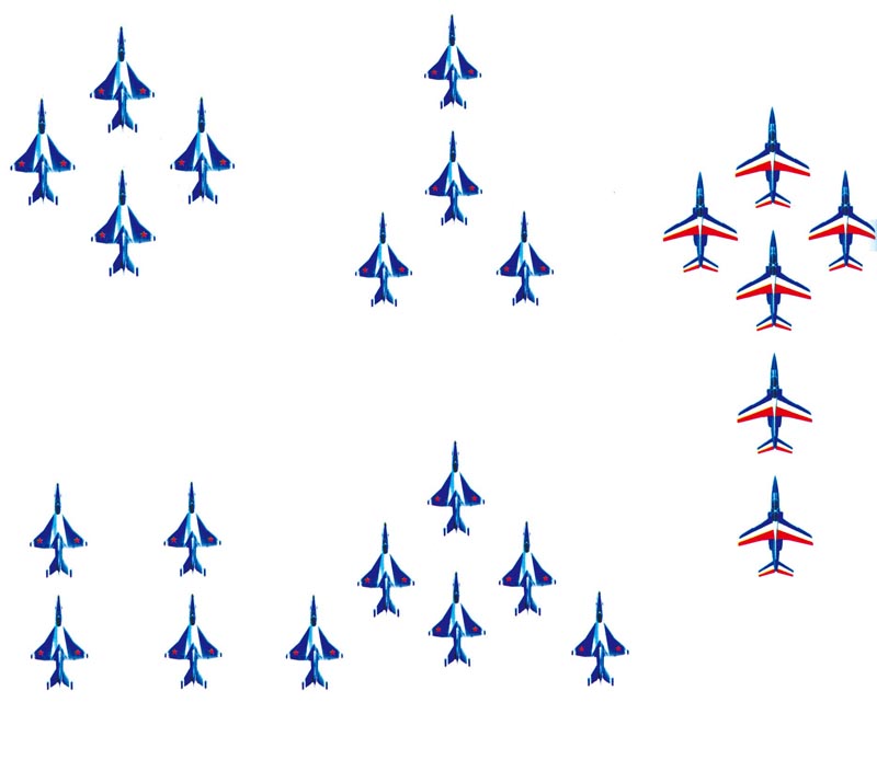 2009年国庆大阅兵飞机方阵,2009年国庆阅兵空军飞行方队