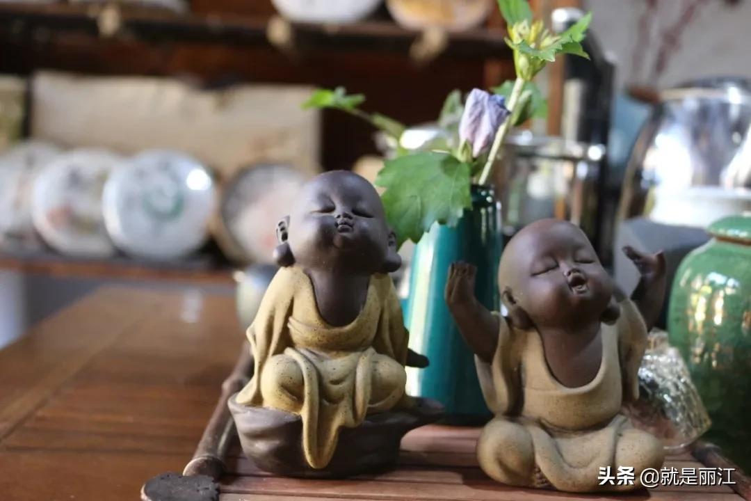 在丽江也能住豪华的酒店,丽江古城观景喝茶