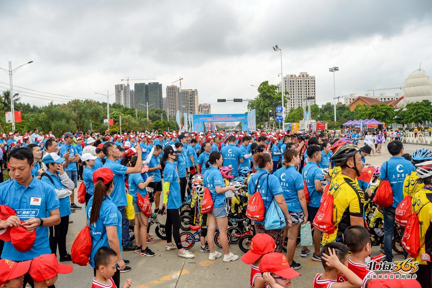 2019年环广西北海赛段预热骑行,北海骑行完美收官近3000公里
