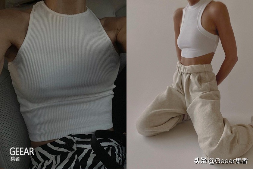 zara秋季新款针织背心穿搭,zara短款针织背心