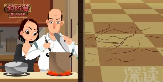 脱发的人注定要脱发,正常脱发与严重脱发的对比