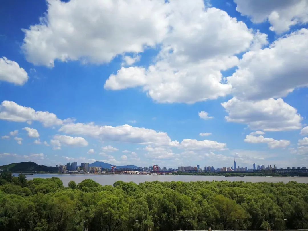 最美城市滨江生态岸线,江滩风景太美了