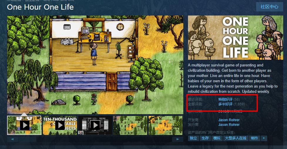 模拟荒野生存的游戏非常真实推荐,从原始到现代的游戏