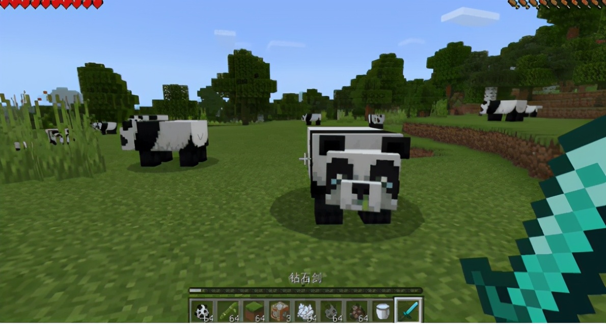 我的世界熊猫吃什么会繁殖,我的世界熊猫怎么繁育出特殊熊猫