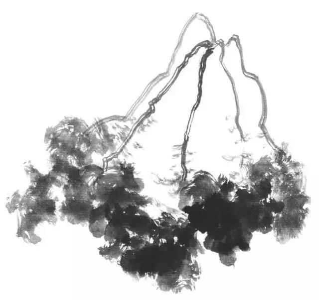 白描荷花的画法图片,如何画荷花白描大片