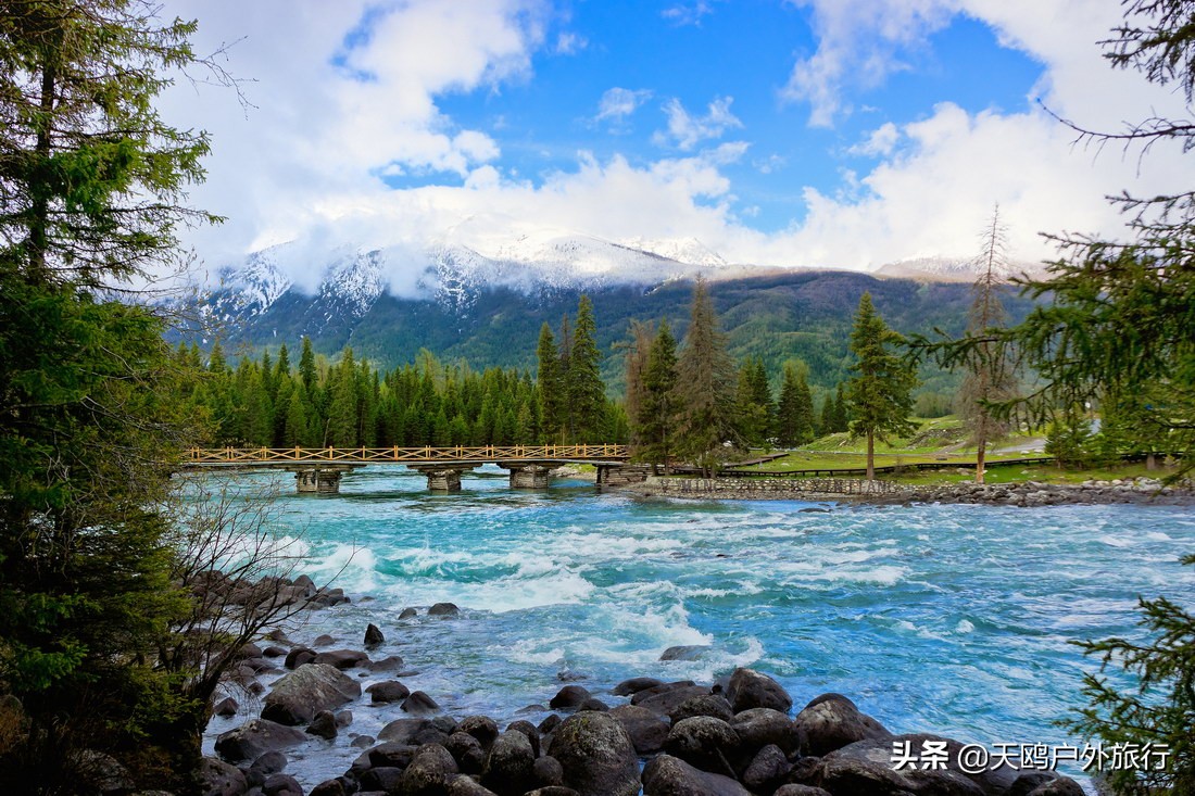 南北疆5-6月自驾最美线路图,说走就走的南北疆自驾旅行