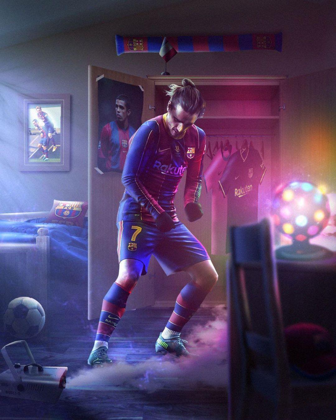 巴塞罗那冠军杯壁纸,巴塞罗那12号足球照片高清壁纸