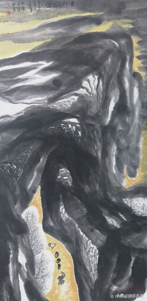 笔墨营造腾升的“心像”——祝夫刚山水画赏析