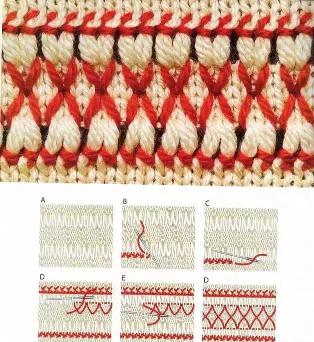 宝宝毛衣绣鱼图案,宝宝毛衣绣花朵图案