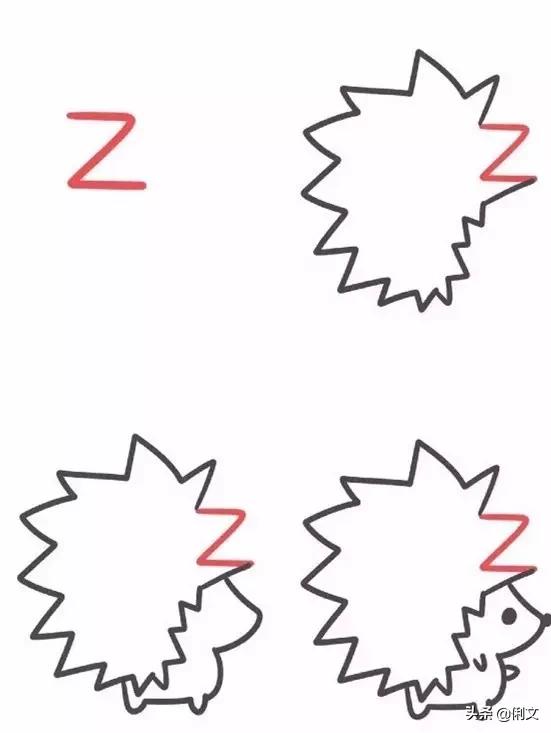 简笔画用字母m画一辆自行车,创意字母简笔画启蒙