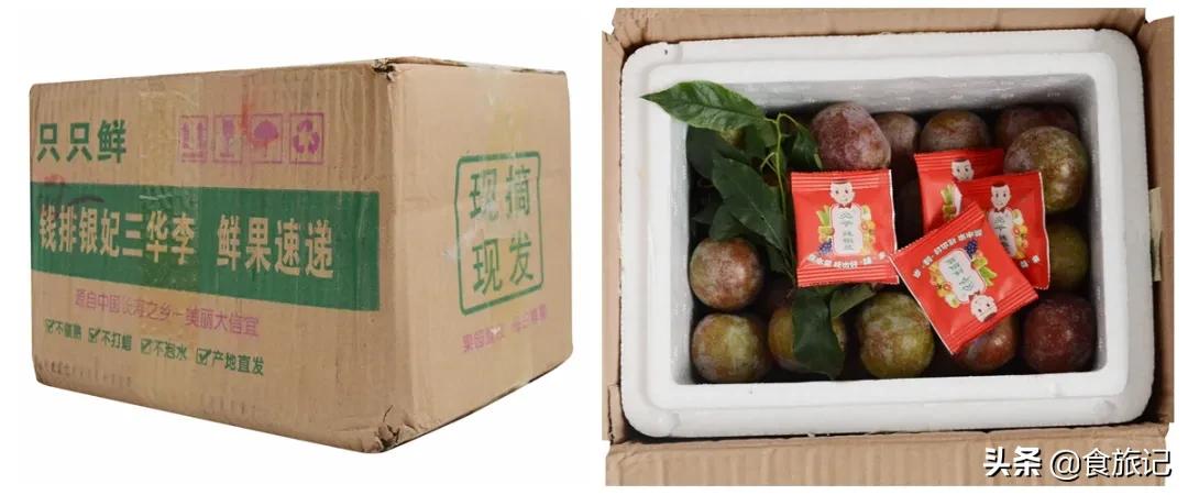 正宗的三华李水果,摘三华李酸甜脆口特解馋