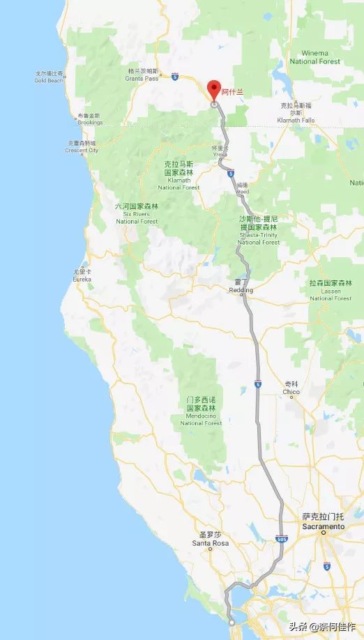 洛杉矶自驾到旧金山沿途风景,洛杉矶自驾旧金山5号公路