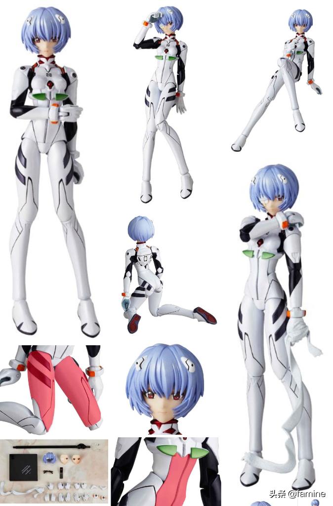 模玩图鉴*新世纪福音战士*绫波丽