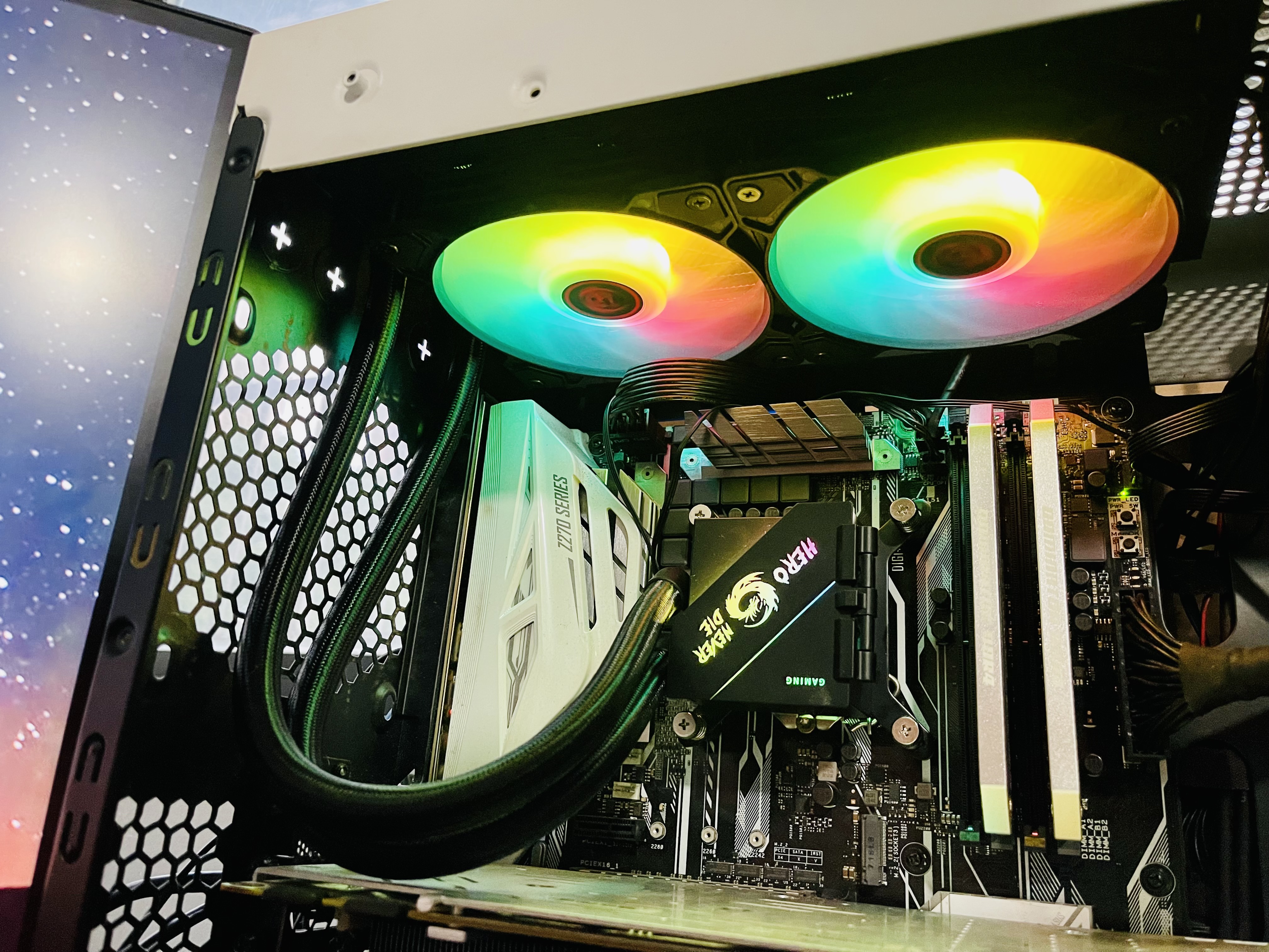 旧电脑升级水冷，长城盖世240开箱，游戏和颜值属性暴涨