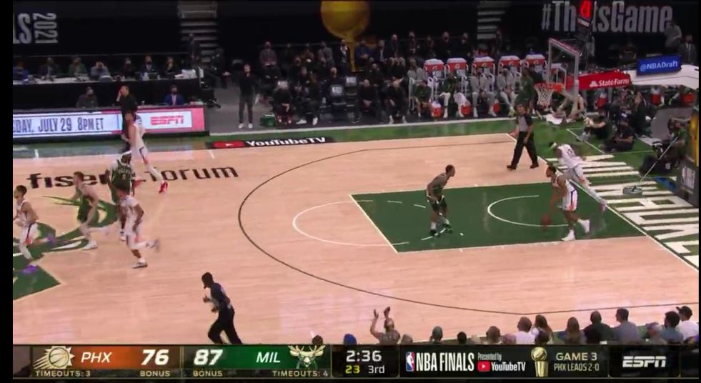 nba总决赛结束巅峰一战雄鹿vs太阳,nba总决赛太阳对阵雄鹿g6集锦