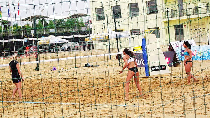 上海金山区有没有免费的沙滩,上海金山沙滩