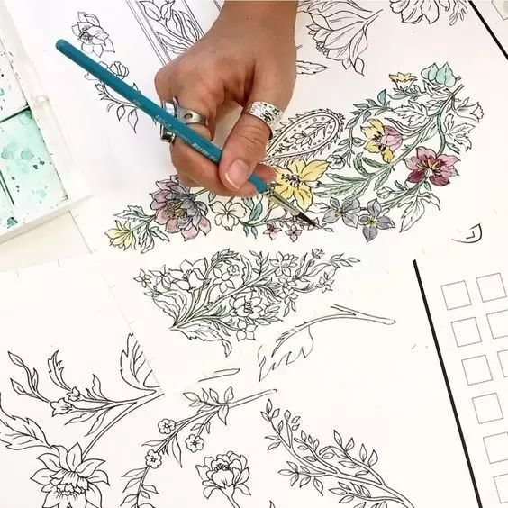 LizCasellaStudio——手绘转印设计工作室作品欣赏