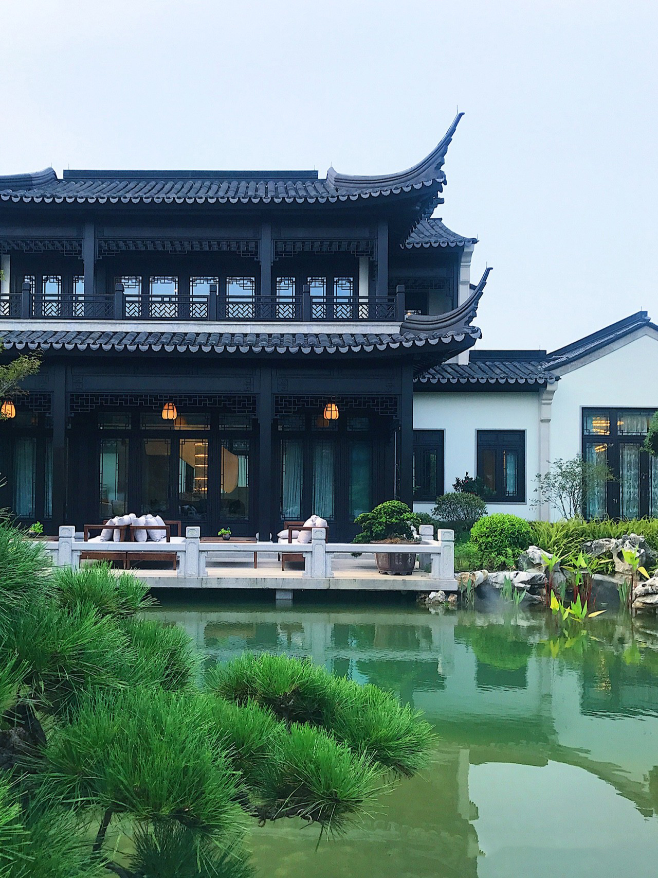 晒晒别墅,十大豪宅庭院