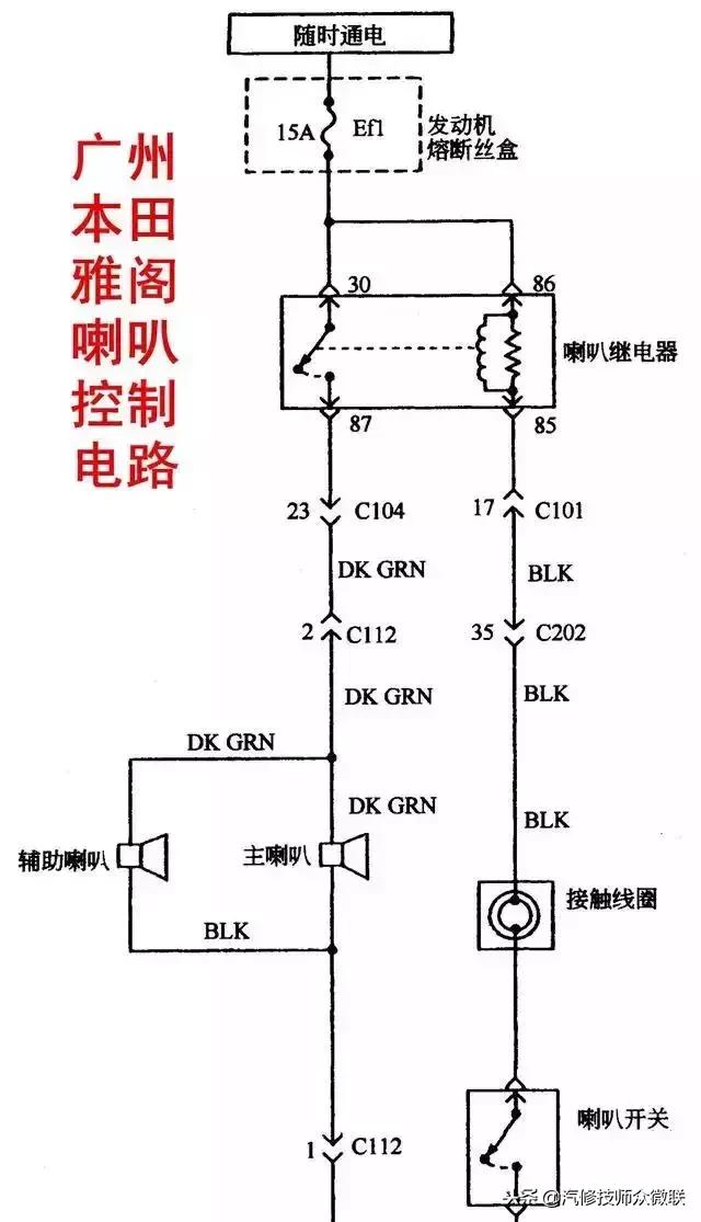 一分钟教你看懂汽车电路图,汽车电路图怎么看才简单易懂