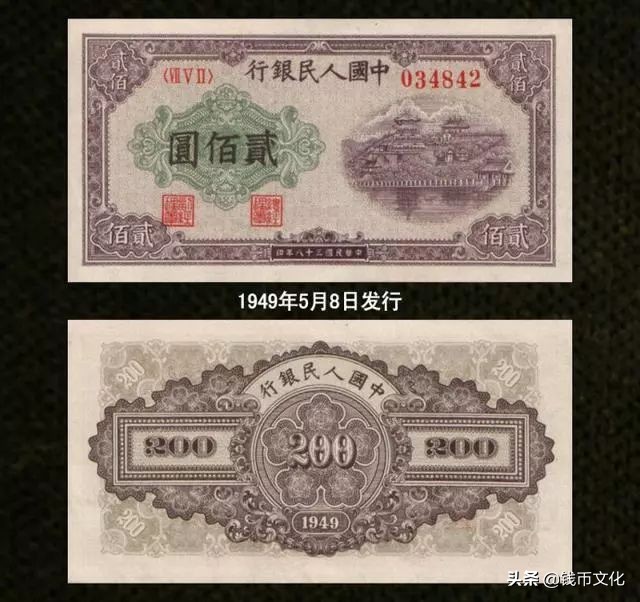 十大精美纸币图片大全,中国纸币图录书籍2023版