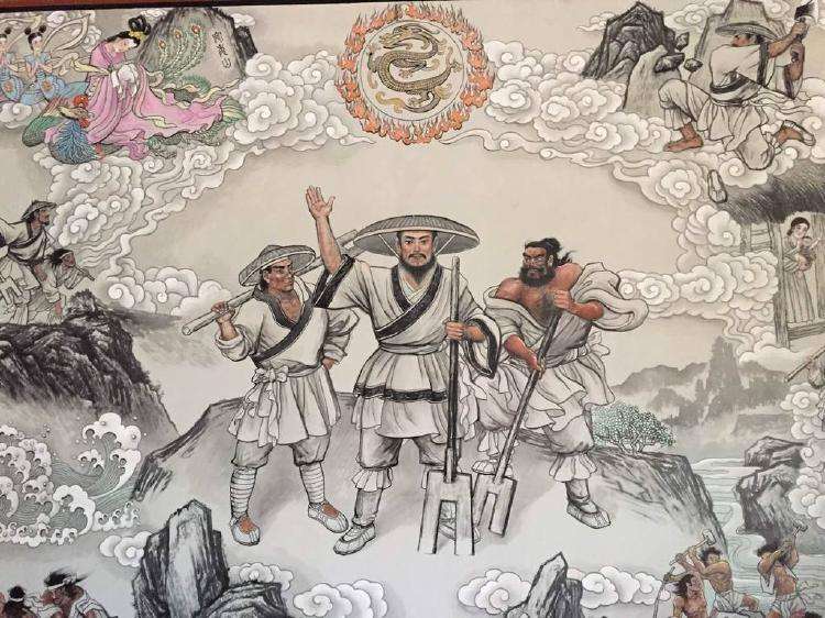 治水神话故事,中国古代神话治水的故事