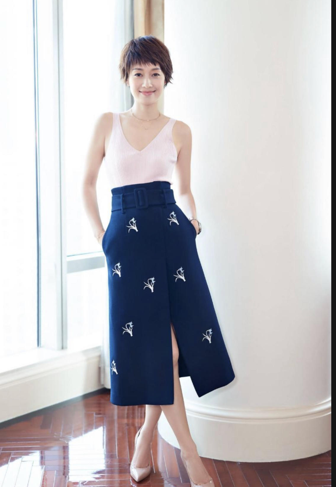 丑模吕燕审美,丑模吕燕身材走样