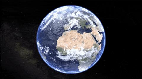 从400公里外的太空俯瞰地球,在46亿光年外看地球是什么样的