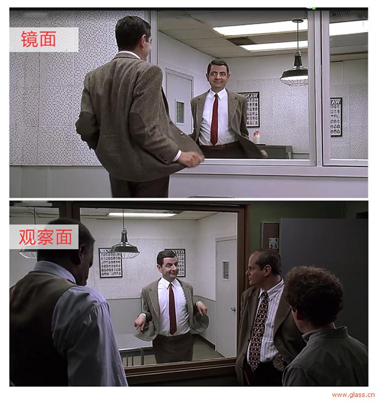 玻璃和平面镜有什么区别,单向玻璃和双向玻璃的区别